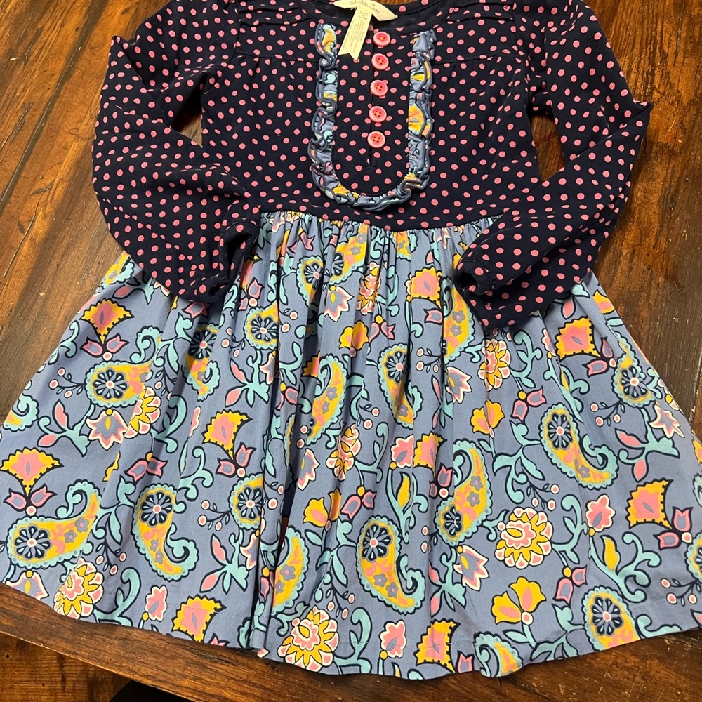 Charming Kids Dress with Floral and Polka Dot Design
Matilda Jane bundle